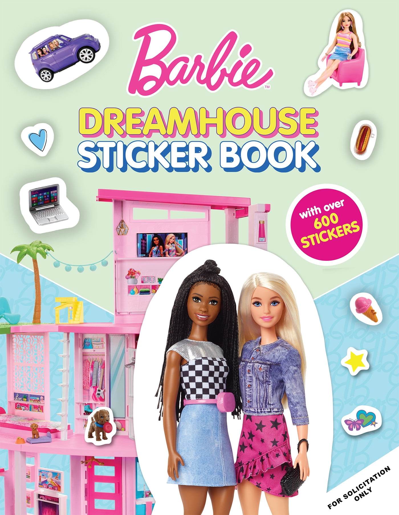 Barbie: DreamHouse Sticker Book (Paperback)
