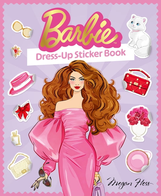 Barbie Barbie: Dress-Up Sticker Book, (Paperback)
