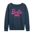 thumbnail image 1 of Barbie - Barbie Est 1959 - Women's French Terry Long Sleeve Pullover, 1 of 4