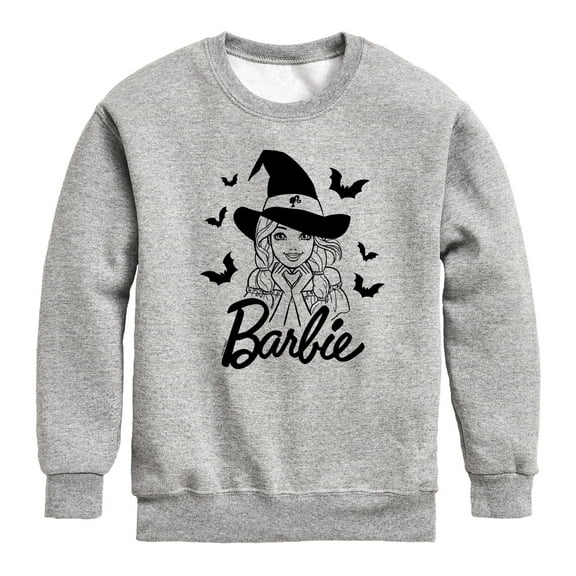 Barbie - Barbie Halloween Art - Toddler And Youth Crewneck Fleece Sweatshirt