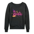 thumbnail image 1 of Barbie - Barbie Halloween Art - Women's Lightweight French Terry Long Sleeve Shirt, 1 of 5