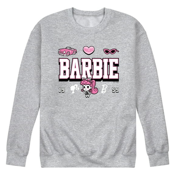 Barbie - Barbie Jersey - Men's Long Sleeve Crew Fleece Sweatshirt