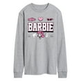 thumbnail image 1 of Barbie - Barbie Jersey - Men's Long Sleeve Graphic T-Shirt, 1 of 4
