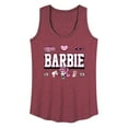 thumbnail image 1 of Barbie - Barbie Jersey - Women's Any Way Short Sleeve Graphic Dress, 1 of 4