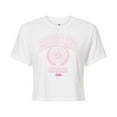 thumbnail image 1 of Barbie - Barbie Land Athletics - Juniors Cropped Cotton Blend T-Shirt, 1 of 4