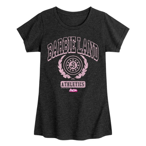 Barbie - Barbie Land Athletics - Toddler & Youth Girls Short Sleeve Graphic T-Shirt