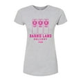 thumbnail image 1 of Barbie - Barbie Land Delivery Milk - Juniors Fitted Graphic T-Shirt, 1 of 4