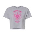 thumbnail image 1 of Barbie - Barbie Land - Dolls Rule - Juniors Cropped Cotton Blend T-Shirt, 1 of 4
