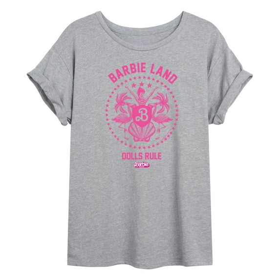 Barbie - Barbie Land - Dolls Rule - Women's Oversized T-Shirt