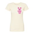 thumbnail image 1 of Barbie - Barbie Land Palm Trees & Sun - Juniors Fitted Graphic T-Shirt, 1 of 5