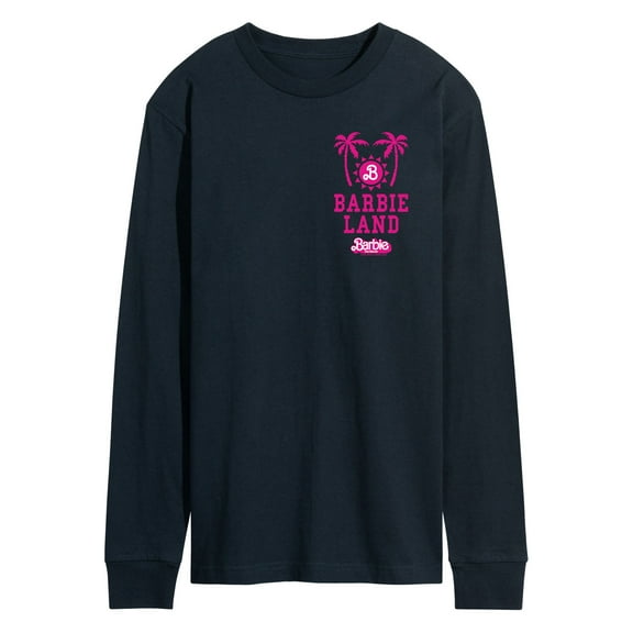 Barbie - Barbie Land Palm Trees & Sun - Men's Long Sleeve T-Shirt