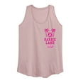 thumbnail image 1 of Barbie - Barbie Land Palm Trees & Sun - Women's Racerback Tank Top, 1 of 5