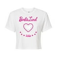 thumbnail image 1 of Barbie - Barbie Land Postal Service - Juniors Cropped Cotton Blend T-Shirt, 1 of 4