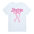 thumbnail image 1 of Barbie - Barbie Logo Bow - Youth Short Sleeve Graphic T-Shirt, 1 of 4