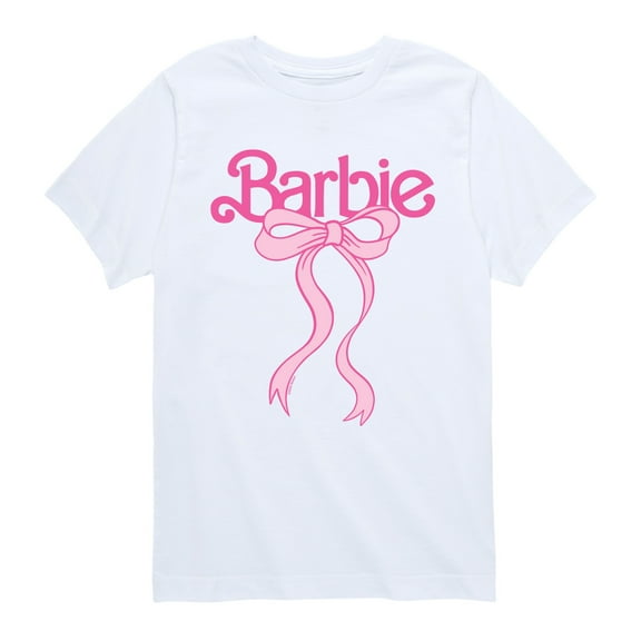 Barbie - Logo Bow - Youth Boys Short Sleeve Graphic T-Shirt