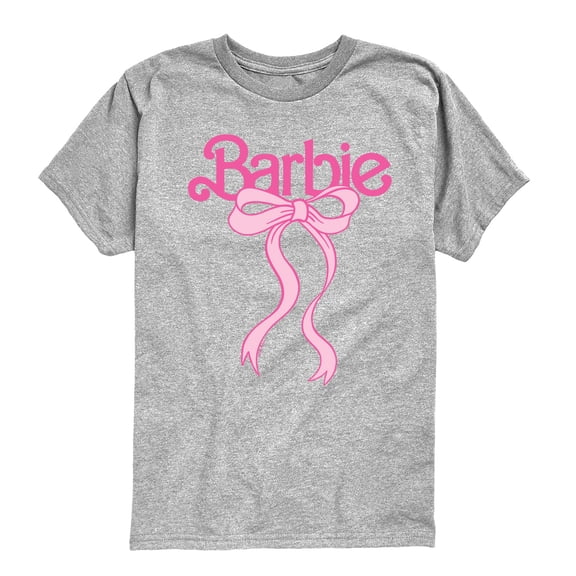 Barbie - Logo Bow - Youth Boys Short Sleeve Graphic T-Shirt