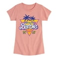 thumbnail image 1 of Barbie - Barbie Logo California Dream - Girls Fitted Short Sleeve Graphic T-Shirt, 1 of 5