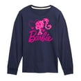 thumbnail image 1 of Barbie - Barbie Logo Hearts - Toddler And Youth Long Sleeve Graphic T-Shirt, 1 of 5