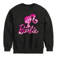 thumbnail image 1 of Barbie - Barbie Logo Tie Dye - Youth Crew Fleece Sweatshirt, 1 of 4