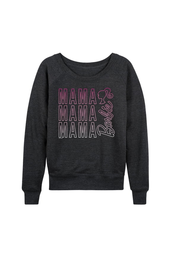 - Barbie Mama - Women's Lightweight French Terry Long Sleeve Shirt