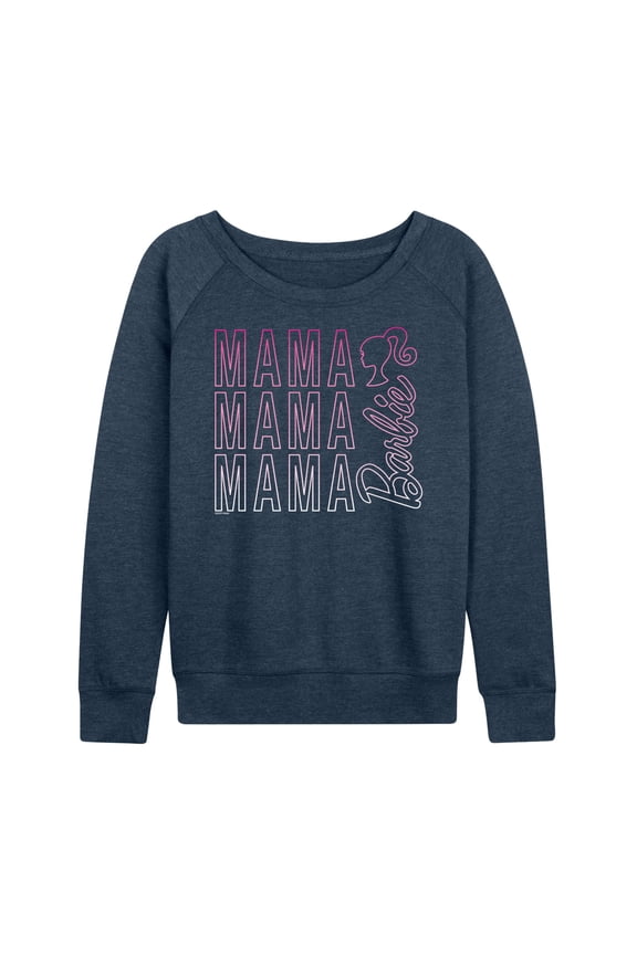 - Barbie Mama - Women's Lightweight French Terry Long Sleeve Shirt