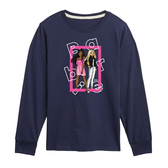 Barbie - Barbie Out Of Box - Toddler And Youth Long Sleeve Graphic T-Shirt