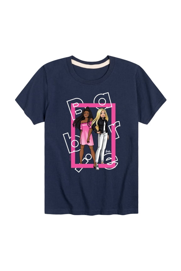 - Barbie Out Of Box - Toddler And Youth Short Sleeve Graphic T-Shirt