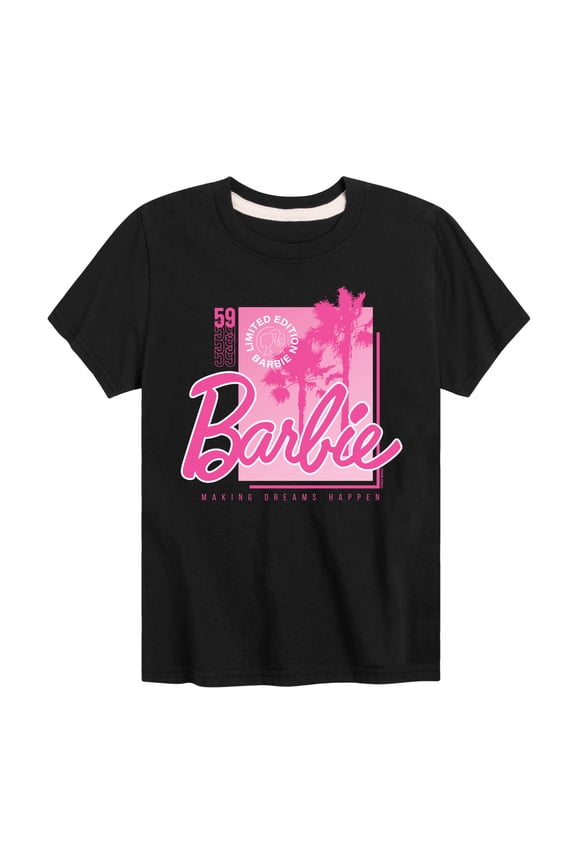 - Barbie Pink Core - Toddler And Youth Short Sleeve Graphic T-Shirt