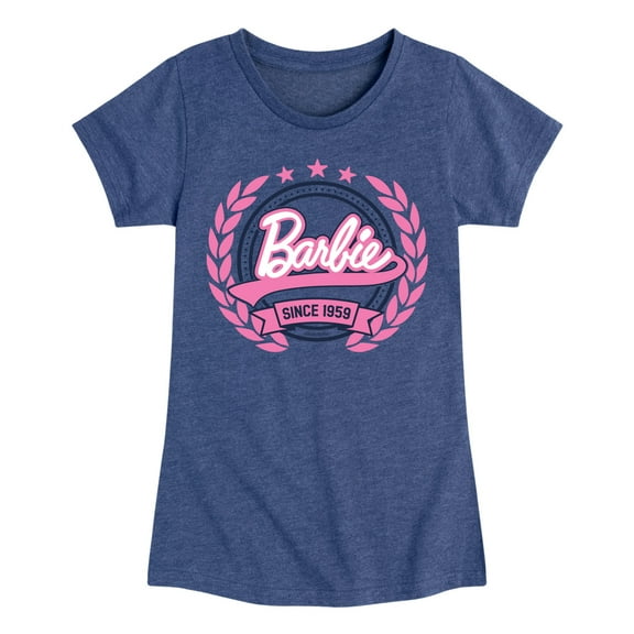 Barbie - Barbie Seal - Girls Fitted Short Sleeve Graphic T-Shirt