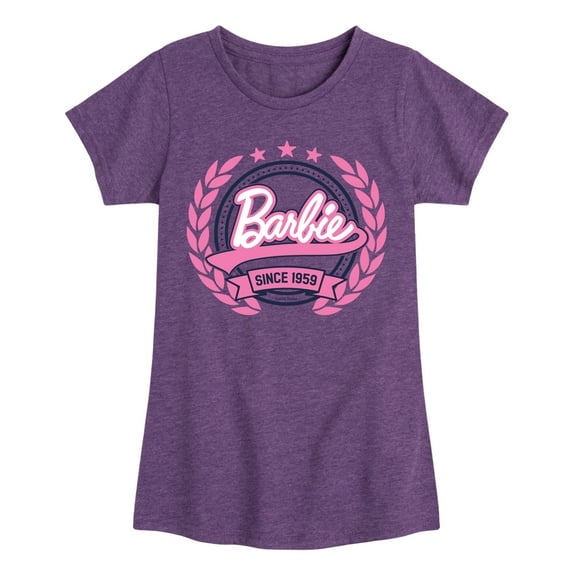 Barbie - Barbie Seal - Girls Fitted Short Sleeve Graphic T-Shirt
