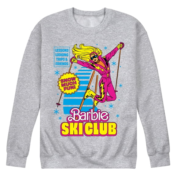 Barbie - Barbie Ski Club - Men's Crew Fleece Sweatshirt