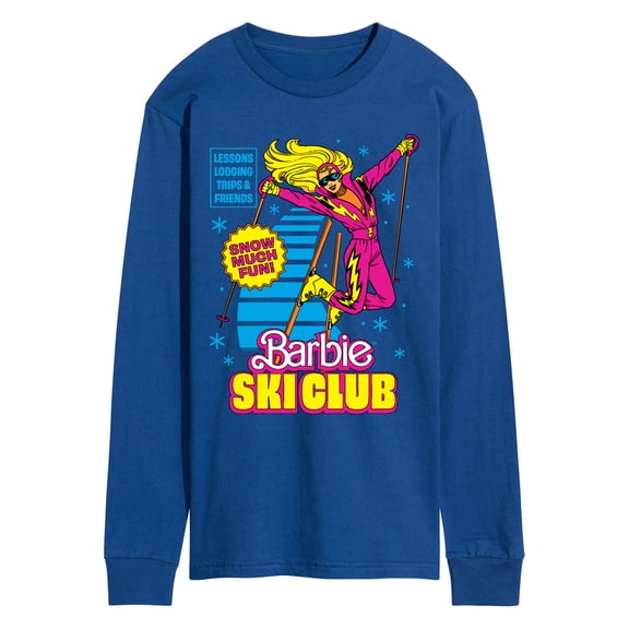 Barbie - Barbie Ski Club - Men's Long Sleeve Graphic T-Shirt