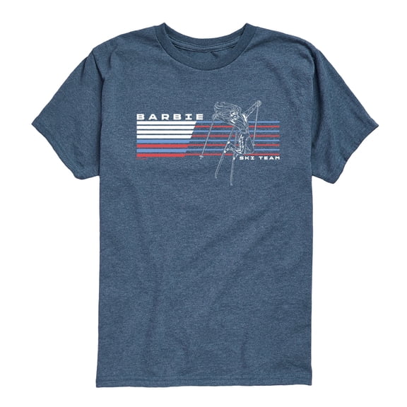 Barbie - Barbie Ski Team Horiztonal Chest - Youth Boys Short Sleeve Graphic T-Shirt