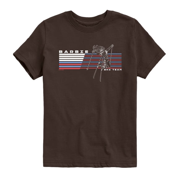 Barbie - Barbie Ski Team Horiztonal Chest - Youth Boys Short Sleeve Graphic T-Shirt