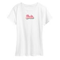 thumbnail image 1 of Barbie - Barbie Stacked Logo - Women's Short Sleeve Graphic T-Shirt, 1 of 5