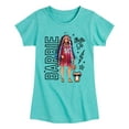 thumbnail image 1 of Barbie - Barbie Street Fashion  - Girls Fitted Short Sleeve Graphic T-Shirt, 1 of 5