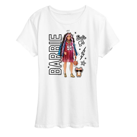 Barbie - Barbie Street Fashion - Women'S Short Sleeve Graphic T-Shirt