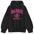 thumbnail image 1 of Barbie - Barbie University - Ladies Oversized Fleece Hoodie Sweatshirt, 1 of 3