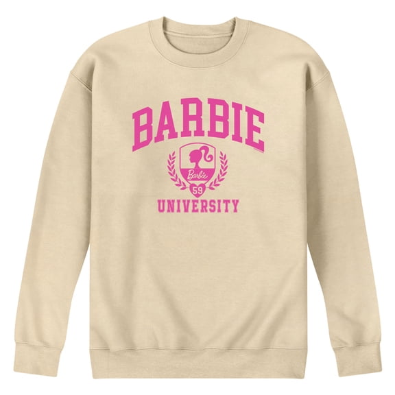 Barbie - Barbie University - Men's Crew Fleece Sweatshirt