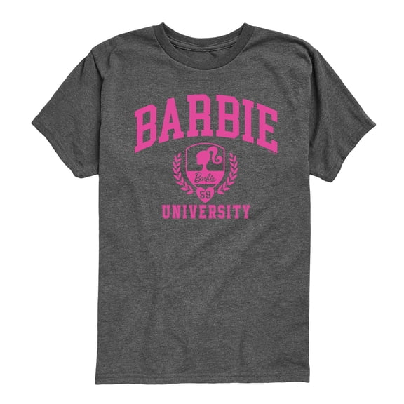 Barbie - Barbie University - Youth Boys Short Sleeve Graphic T-Shirt