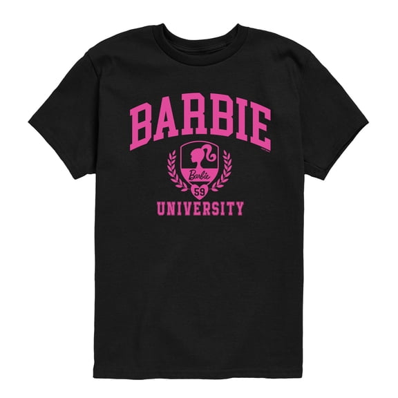 Barbie - Barbie University - Youth Boys Short Sleeve Graphic T-Shirt