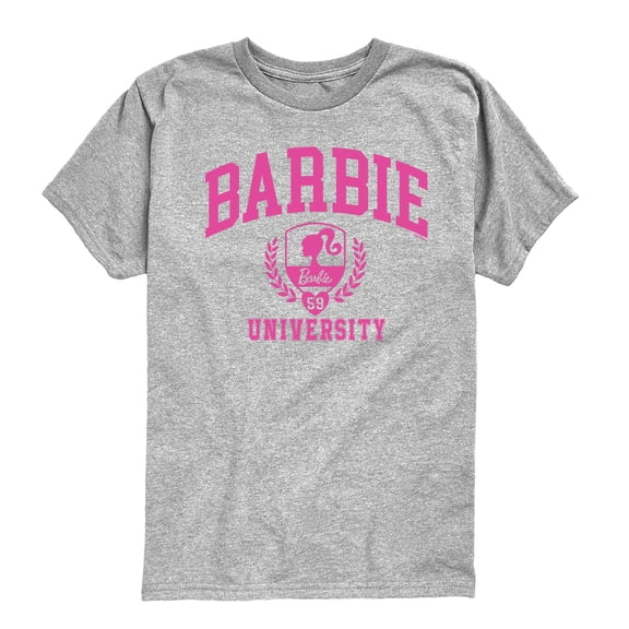 Barbie - Barbie University - Youth Boys Short Sleeve Graphic T-Shirt