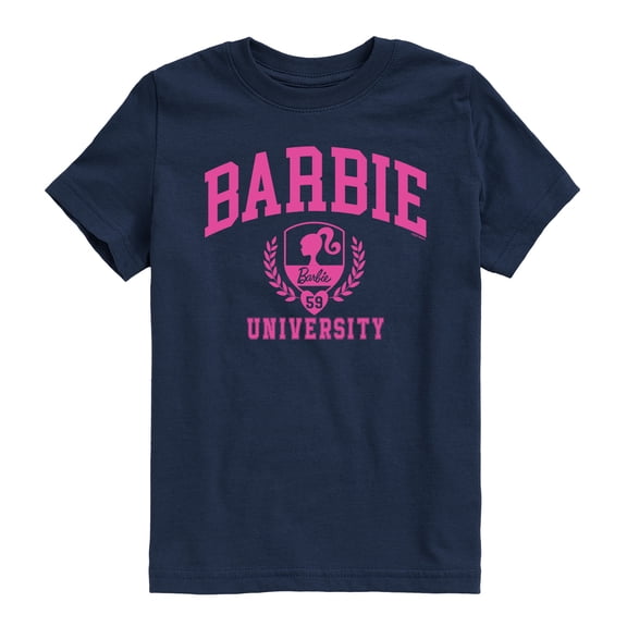 Barbie - Barbie University - Youth Boys Short Sleeve Graphic T-Shirt