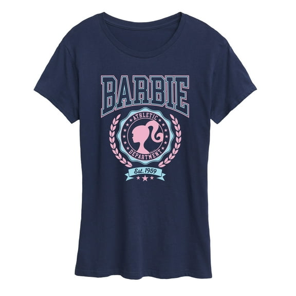 Barbie - Barbie Varsity Ath Dept - Women'S Short Sleeve Graphic T-Shirt