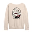 thumbnail image 1 of Barbie - Barbie Western Americana - Women's French Terry Long Sleeve Pullover, 1 of 4