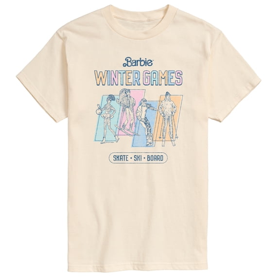 Barbie - Barbie Winter Games - Men's Short Sleeve Graphic T-Shirt
