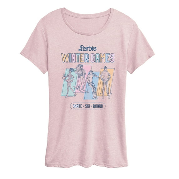 Barbie - Barbie Winter Games - Women's Short Sleeve Graphic T-Shirt