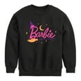 thumbnail image 1 of Barbie - Barbie Witch Logo - Toddler And Youth Crewneck Fleece Sweatshirt, 1 of 5
