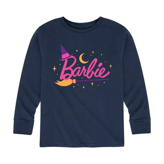 Barbie -  Barbie Witch Logo - Toddler And Youth Long Sleeve Graphic T-Shirt