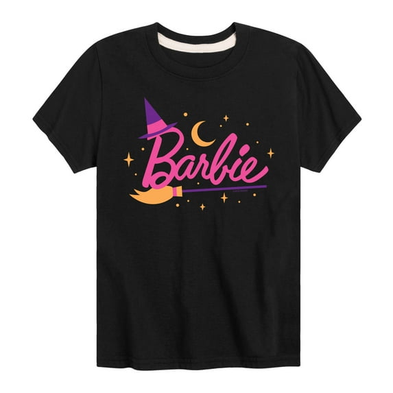 Barbie - Barbie Witch Logo - Toddler And Youth Short Sleeve Graphic T-Shirt